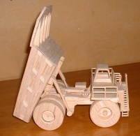 Matchstick Model Dump Truck 2007